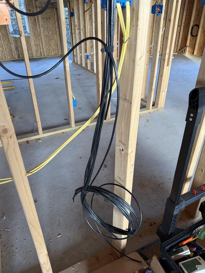 New-construction rough-in