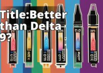Delta 8 Thc Vape: A Complete Guide To Its Benefits And Legality